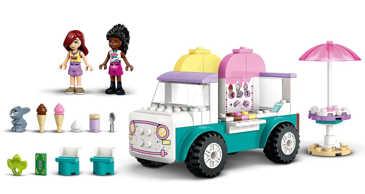 LEGO Friends - Морозильный фургон города Хартлейк foto