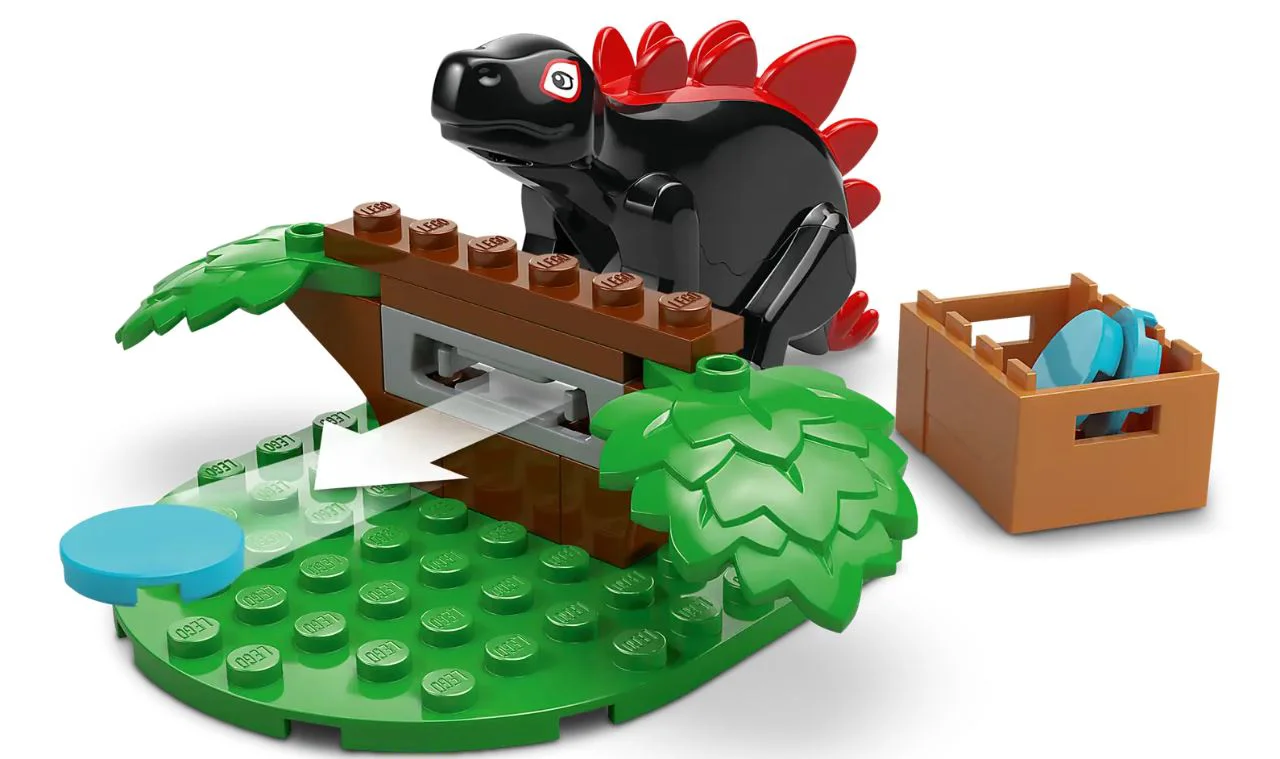 LEGO Marvel - Infruntarea dintre dinozaurii Spidey si Gobby la casa-sediu din copac foto