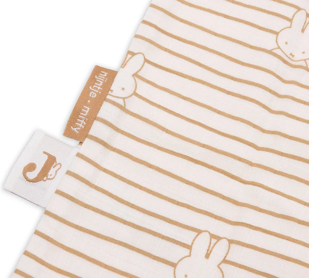Sac de dormit Jollein Muslin Miffy Stripe Biscuit, 70 cm foto