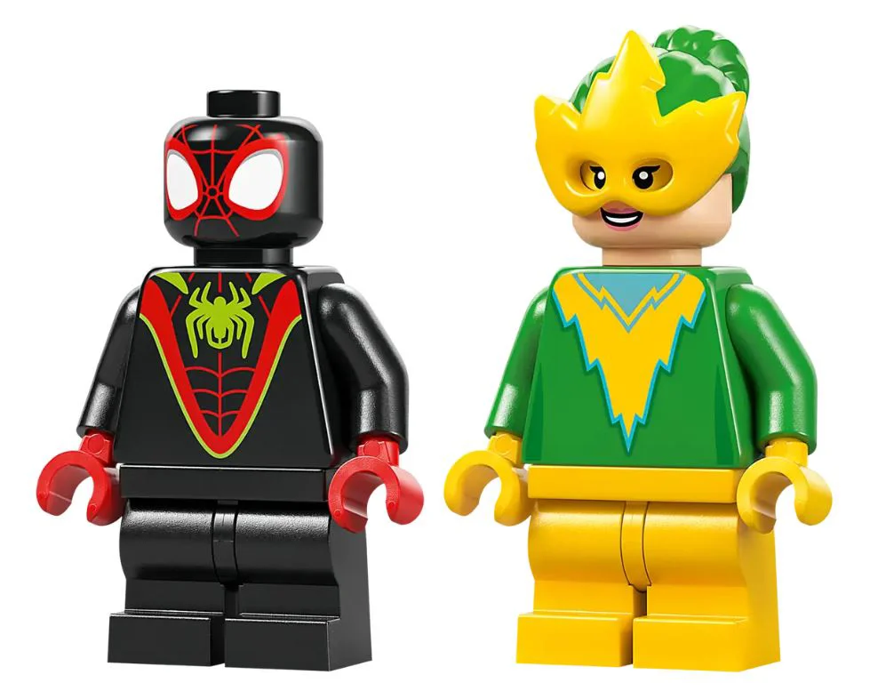 LEGO Marvel - Spin si Electro intr-o urmarire cu dino-vehicule foto
