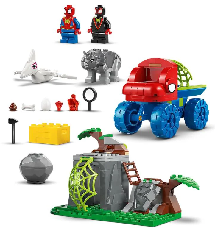 LEGO Marvel - Echipa Spidey in misiune de salvare in Dino Crawler foto