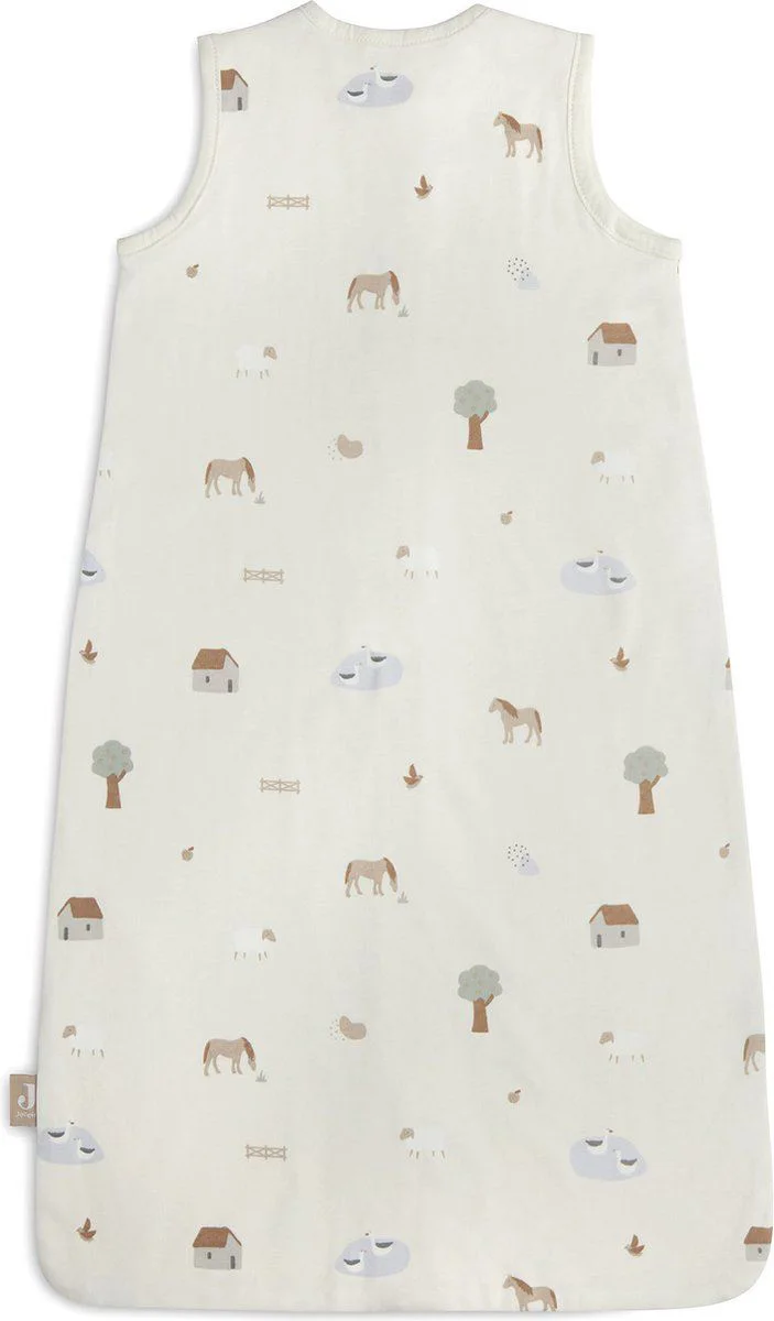 Sac de dormit Jollein Jersey Ferma, 70 cm foto