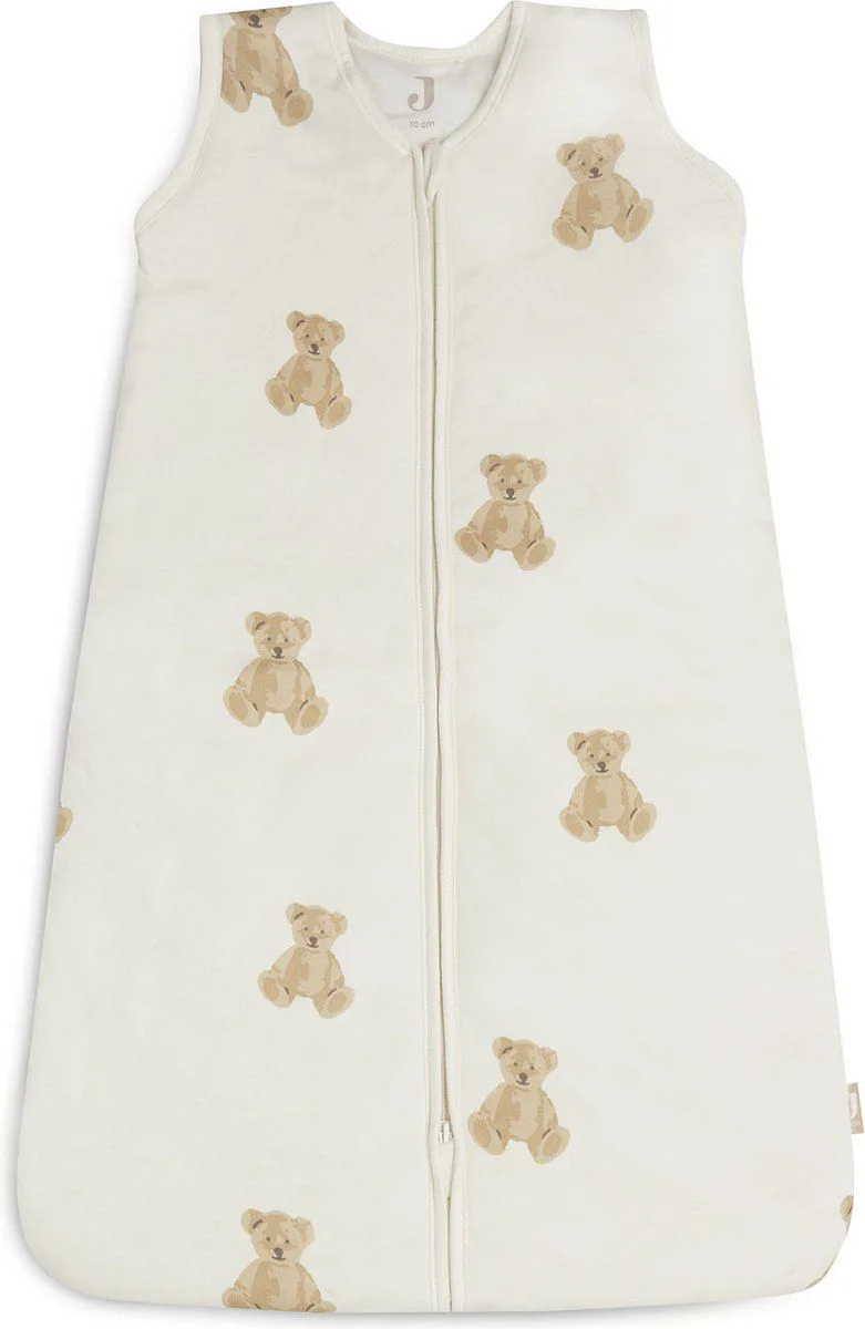 Sac de dormit cu maneci detasabile Jollein Ursuletul Teddy, 70 cm