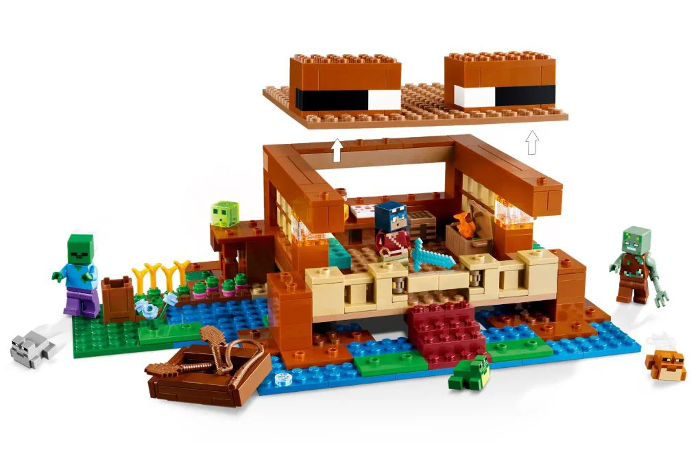 LEGO Minecraft - Дом Лягушки foto