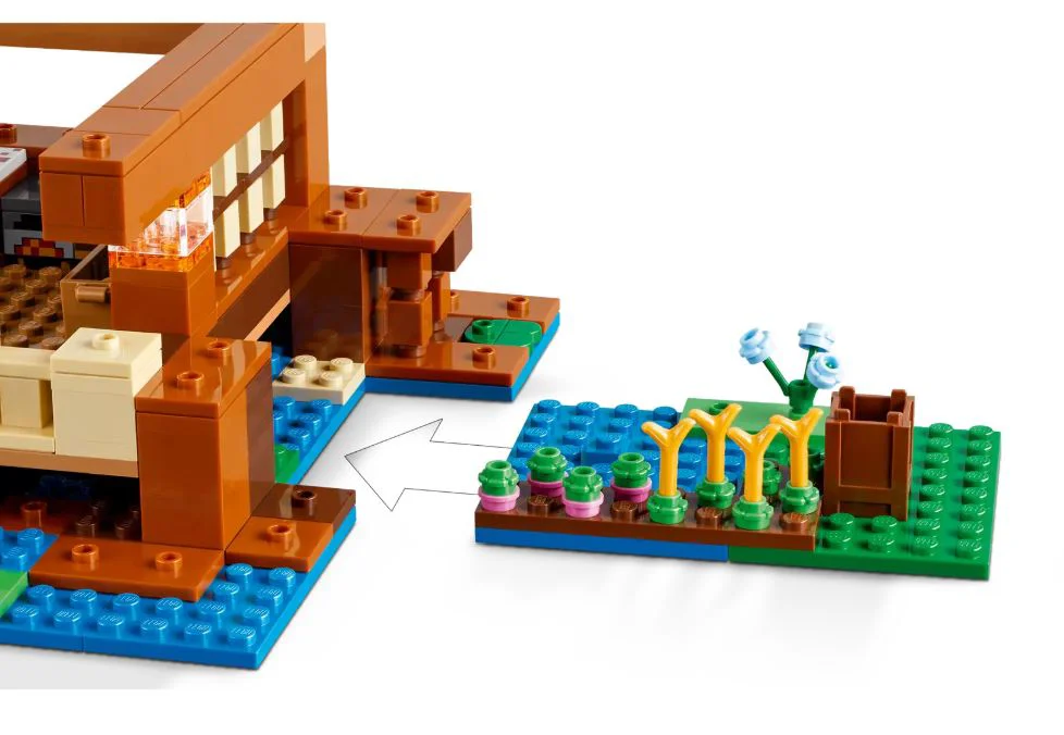 LEGO Minecraft - Дом Лягушки foto