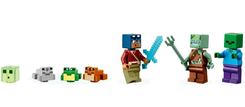 LEGO Minecraft - Дом Лягушки foto