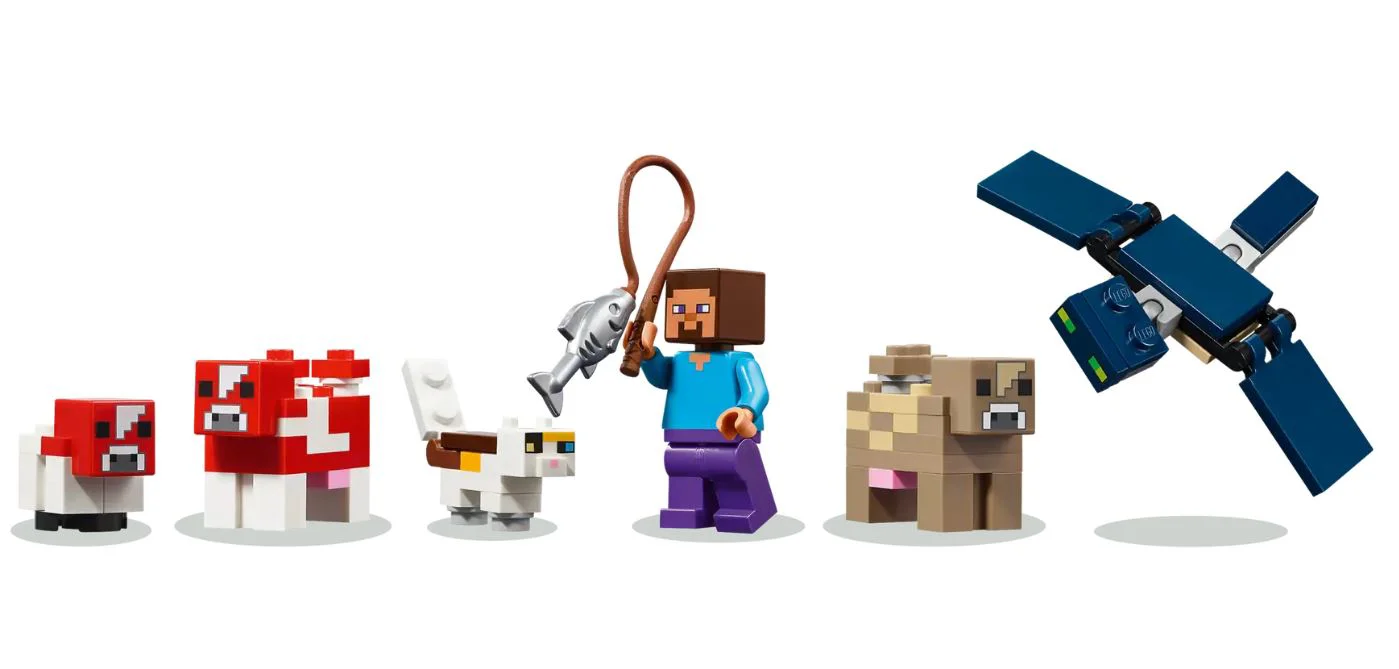 LEGO Minecraft - Дом Гриб foto