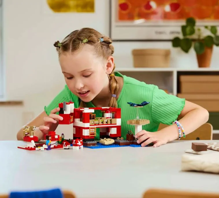 LEGO Minecraft - Дом Гриб foto