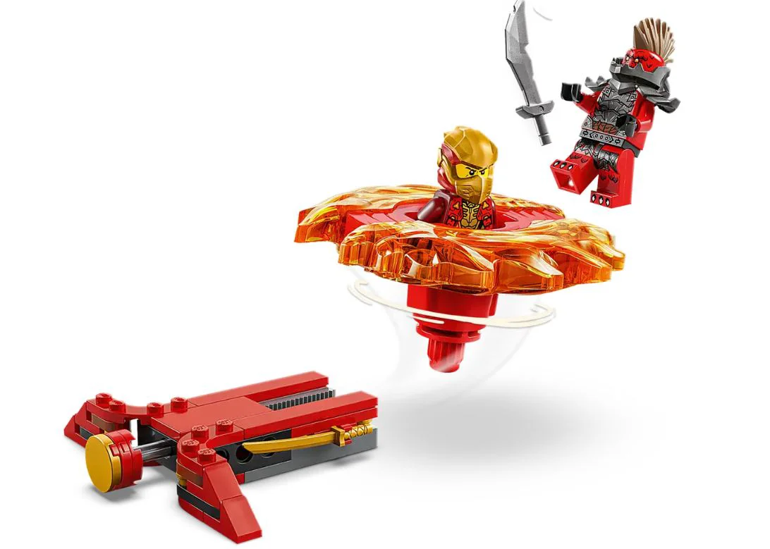 LEGO Ninjago - Spinnerul Spinjitzu al dragonului lui Kai foto