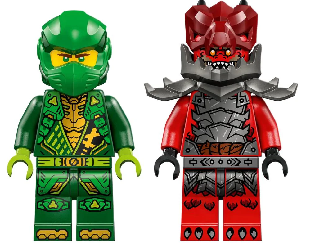 LEGO Ninjago - Masina de curse cu motor cu arc a lui Lloyd foto