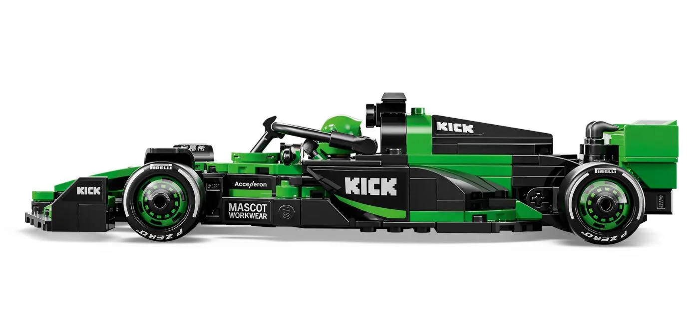 LEGO Speed Champions - KICK Sauber F1 Team C44 Race Car foto