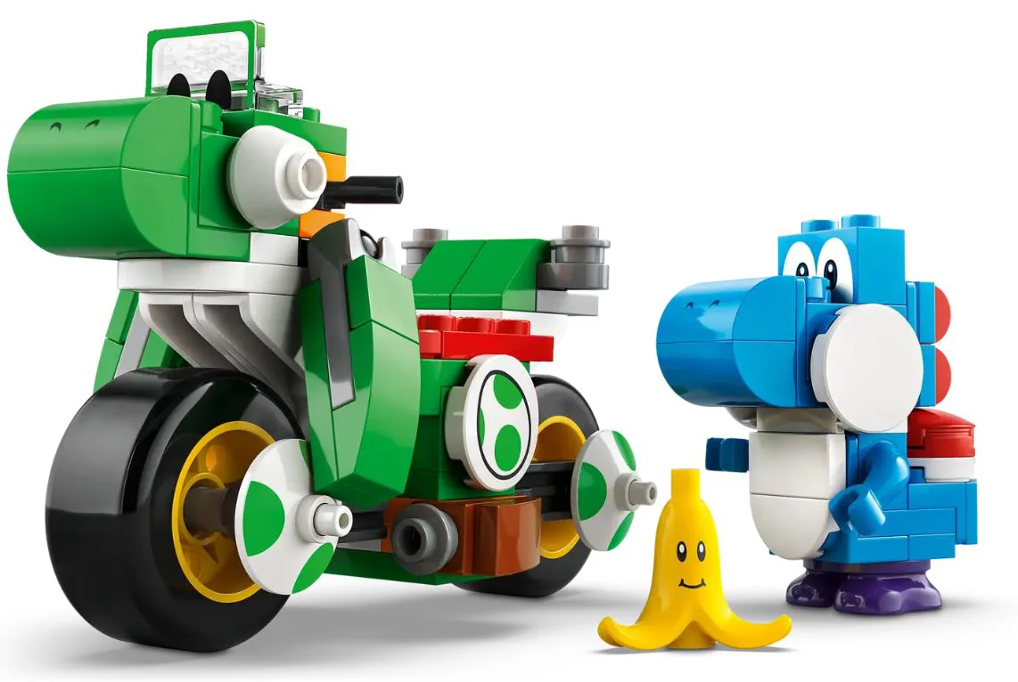 LEGO Super Mario - Mario Kart - Yoshi Bike foto