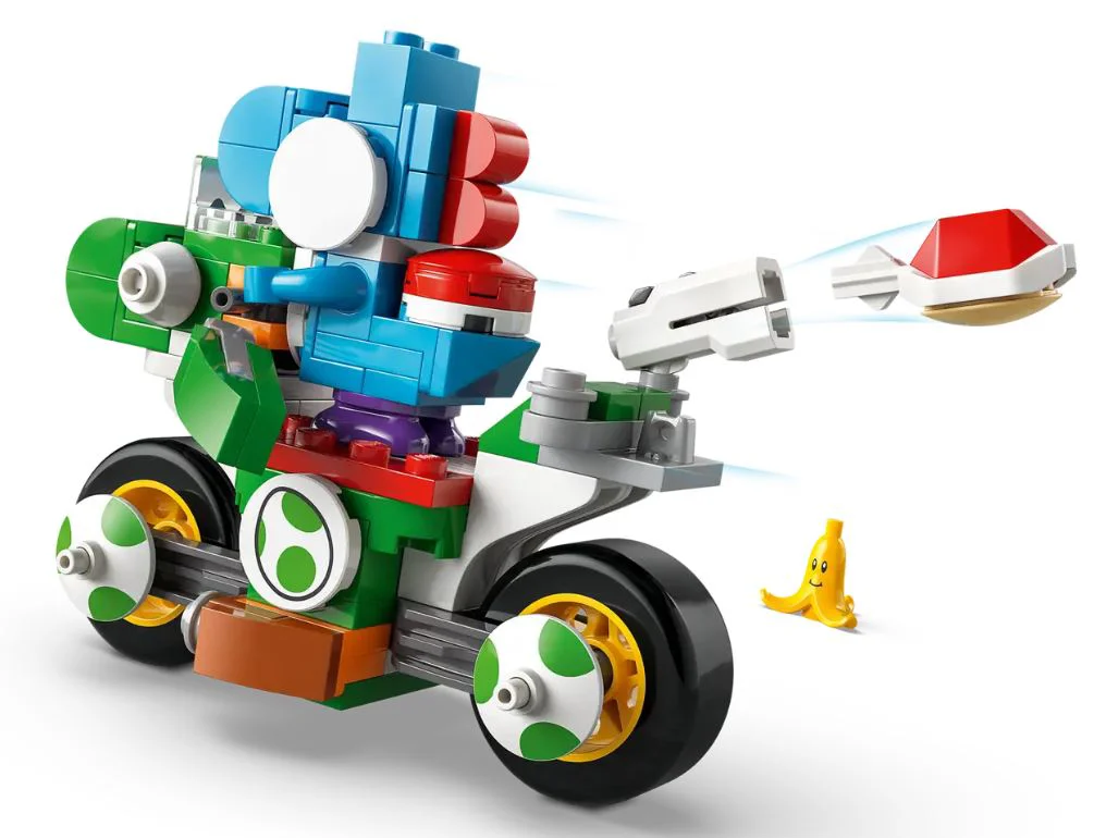LEGO Super Mario - Mario Kart - Yoshi Bike foto
