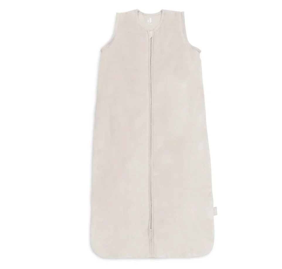 Sac de dormit cu maneci detasabile Jollein Velvet Nougat, 70 cm foto