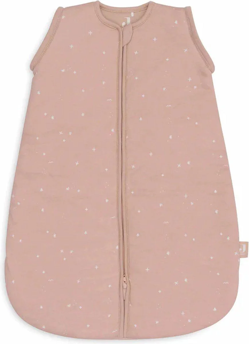 Sac de dormit rotund cu maneci detasabile Jollein Twinkling Wild Rose, 60 cm foto
