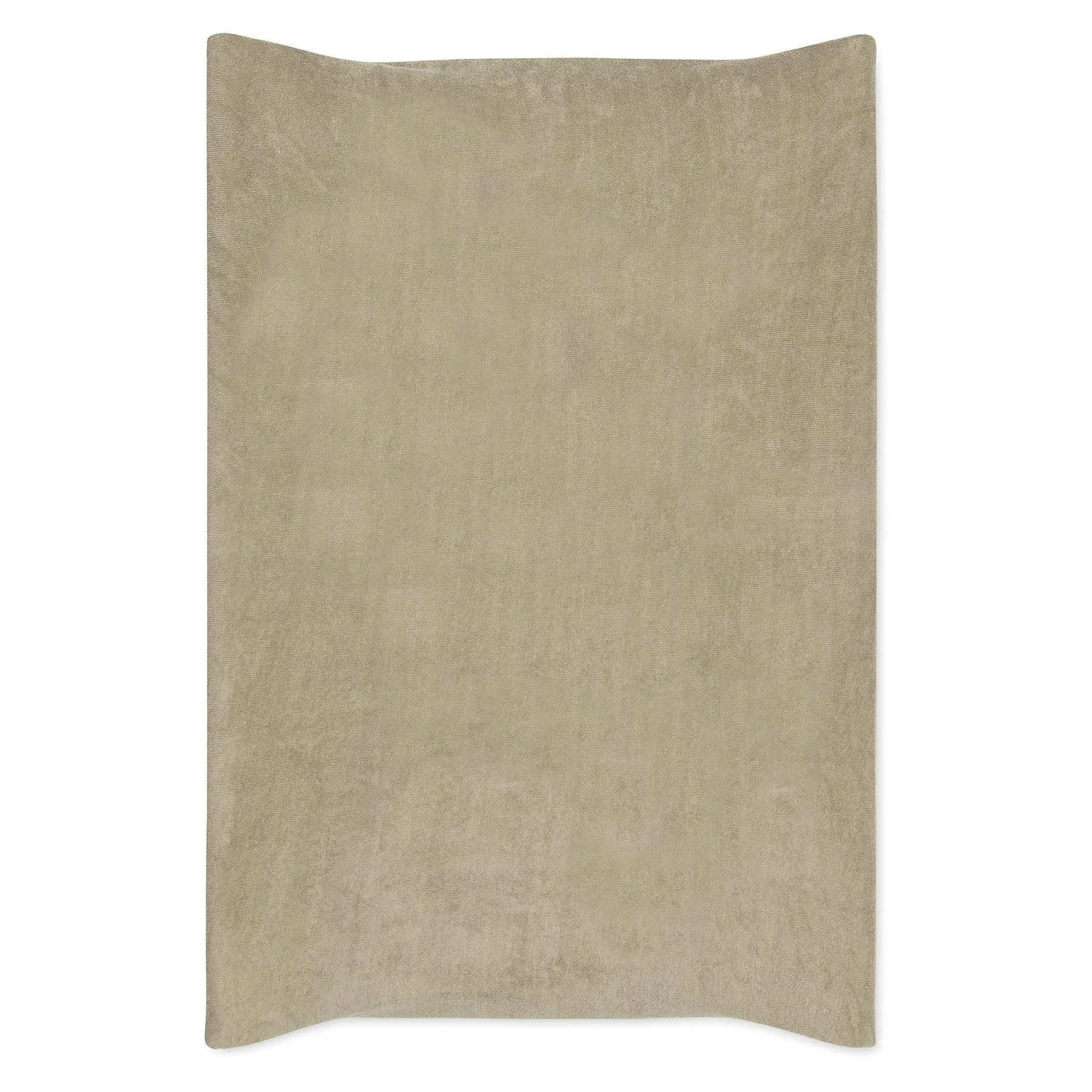 Husa pentru saltea de infasat Jollein Terry Olive Green, 50x70 cm