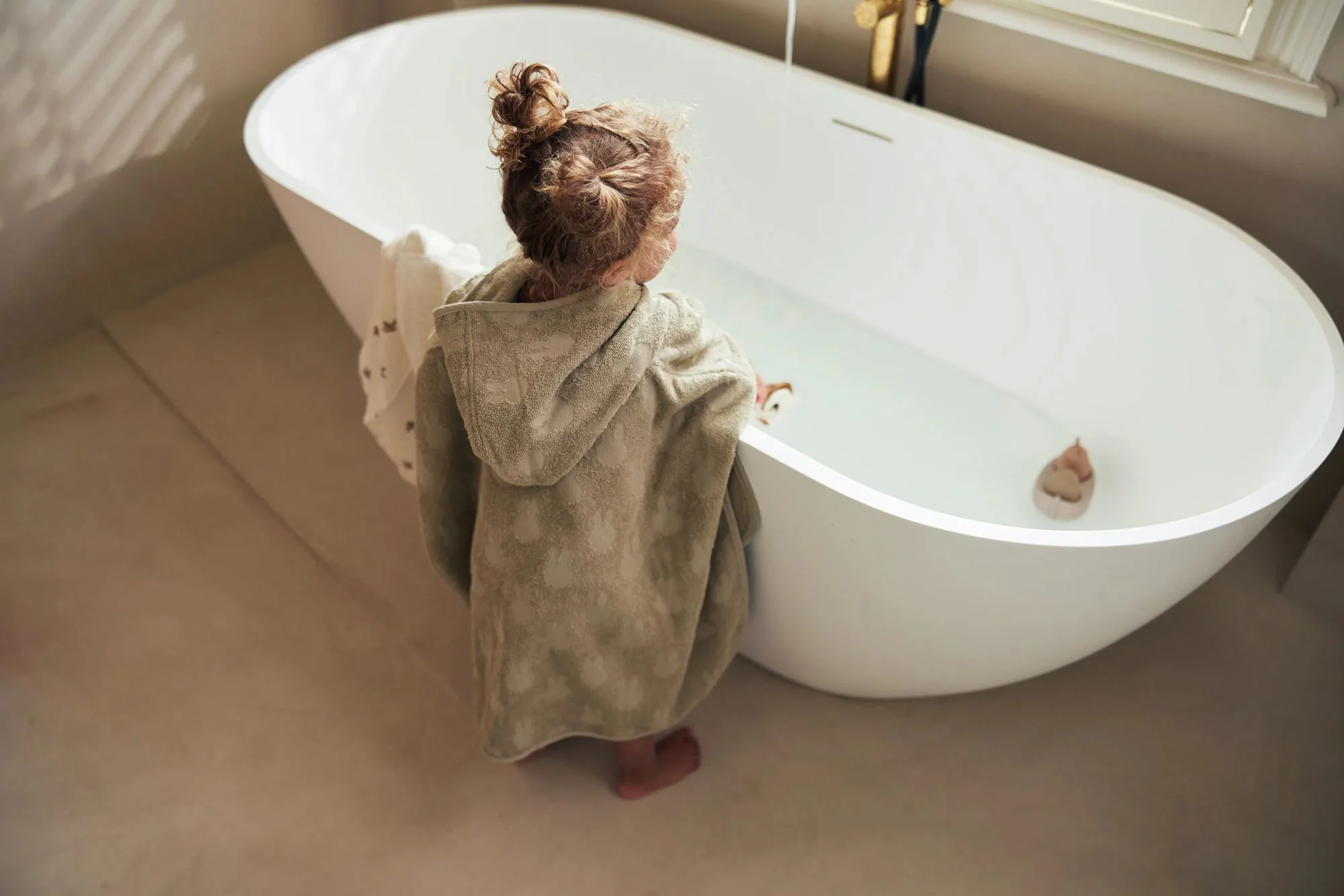 Пончо для ванны Jollein Terry Miffy Jacquard Olive Green