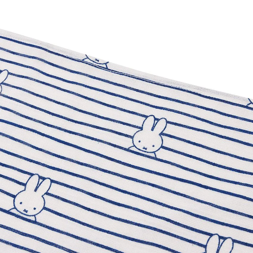 Муслиновые пеленки Jollein Miffy Miffy Stripe Navy, 115x115 см, 2 шт.