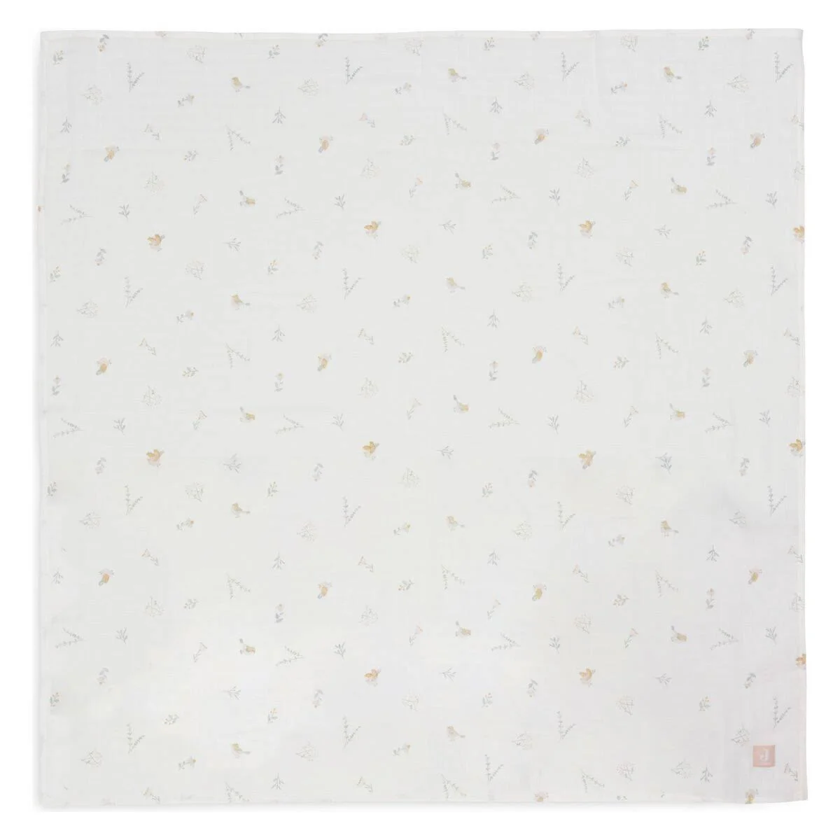 Муслиновые пеленки Jollein Lovely Birds, 115x115 см, 2 шт.