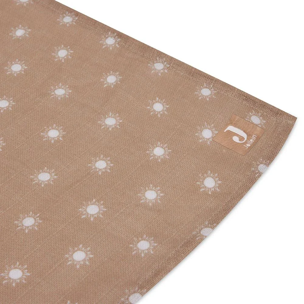 Муслиновая пеленка Jollein Sun Biscuit GOTS, 115 x 115 см