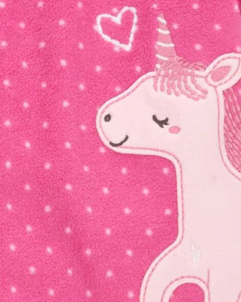 Carter's Pijama fleece Unicorn
