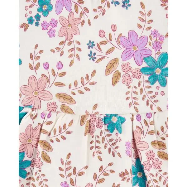 Carter's Комплект 2 в 1 Ivory Floral - Боди и штаны foto