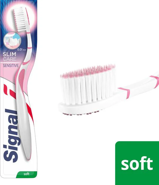 Periuta de dinti pentru dinti sensibili Signal Slim Care foto