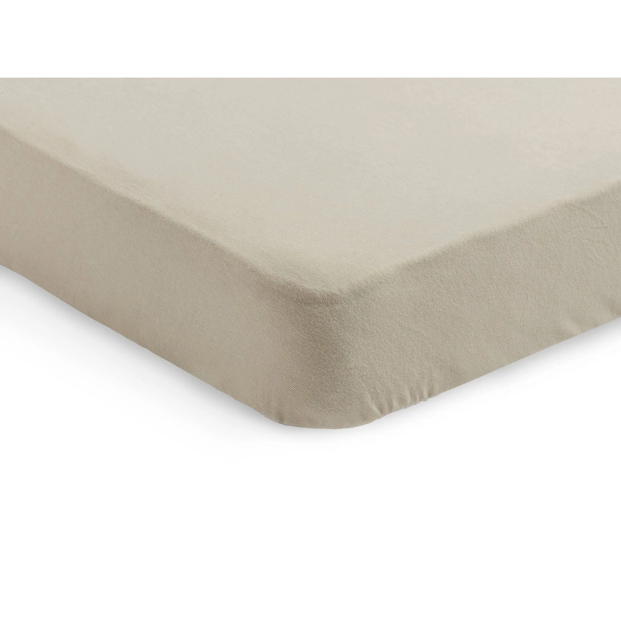 Cearsaf cu elastic Jollein Jersey Nougat, 40/50x80/90 cm foto