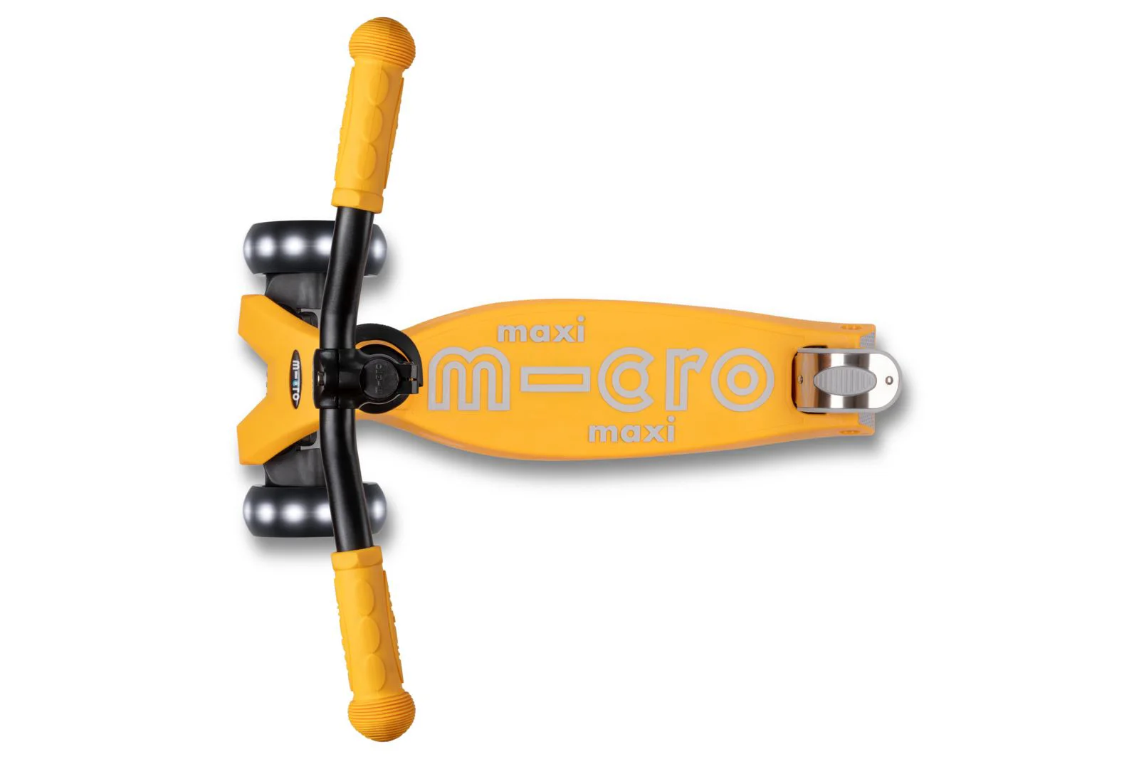 Trotineta Micro Maxi Deluxe Pro LED Sunburst Yellow foto