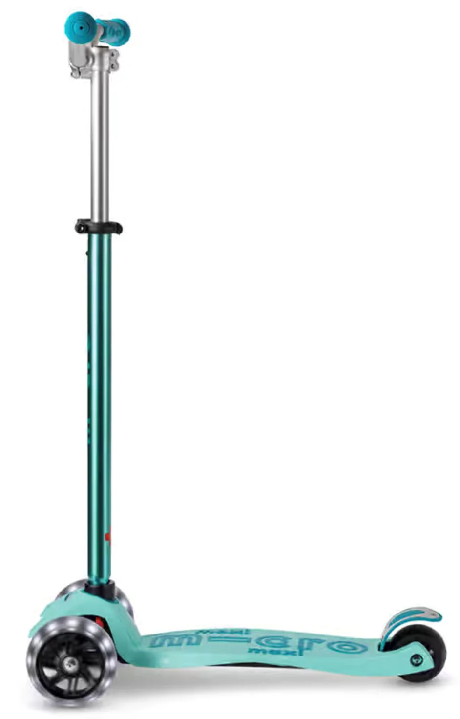Trotineta Micro Maxi Deluxe Pro LED Vibrant Blue foto