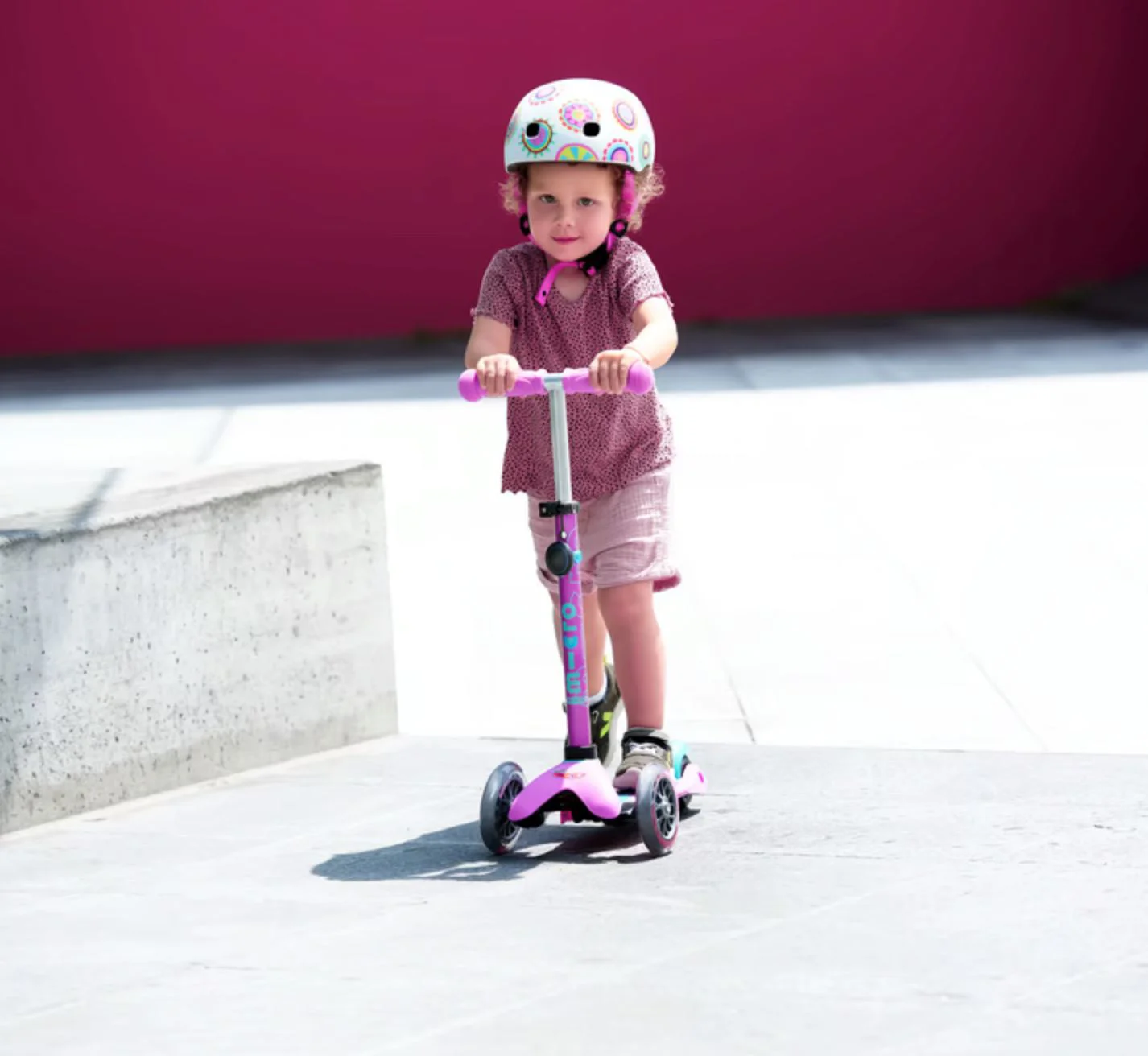 Trotineta Micro Mini Deluxe Smart Lavender foto