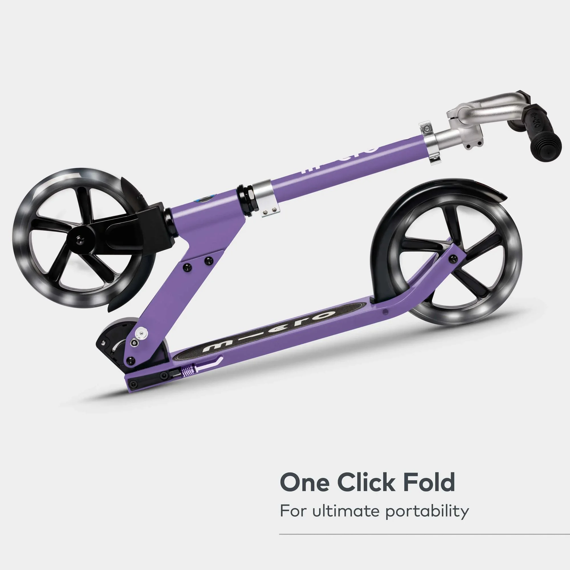 Trotineta Micro Cruiser LED Purple