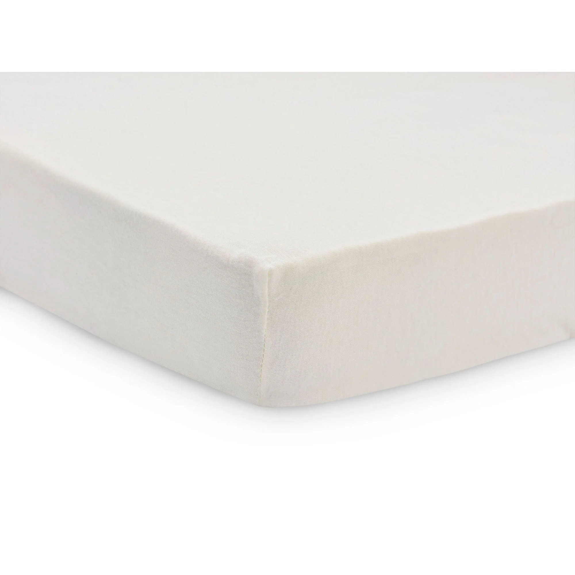 Cearsaf cu elastic Jollein Jersey Ivory, 40/50x80/90, 2 buc. foto