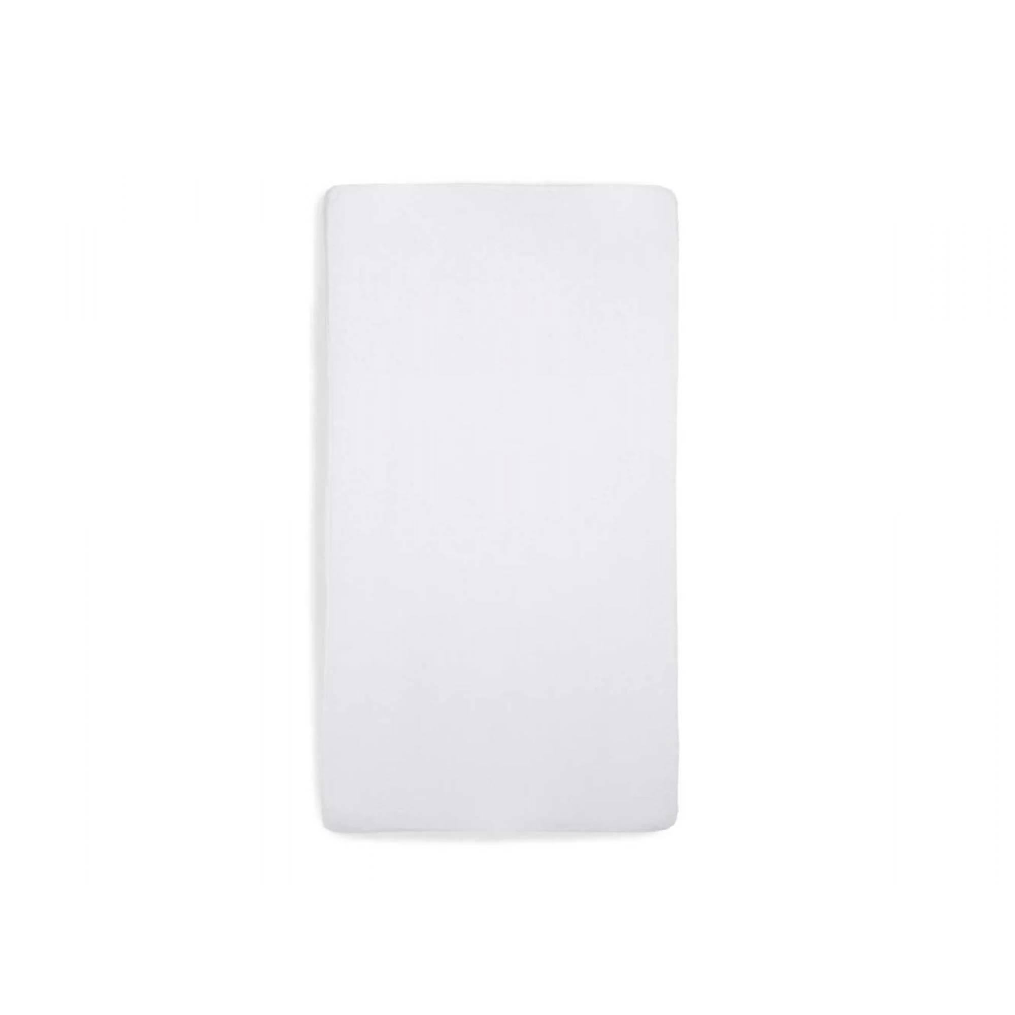 Cearsaf cu elastic impermeabil Jollein Terry White, 120x60 cm foto
