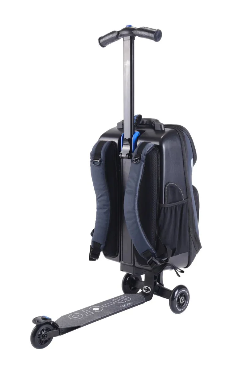 Самокат Micro Luggage Kickpack Black