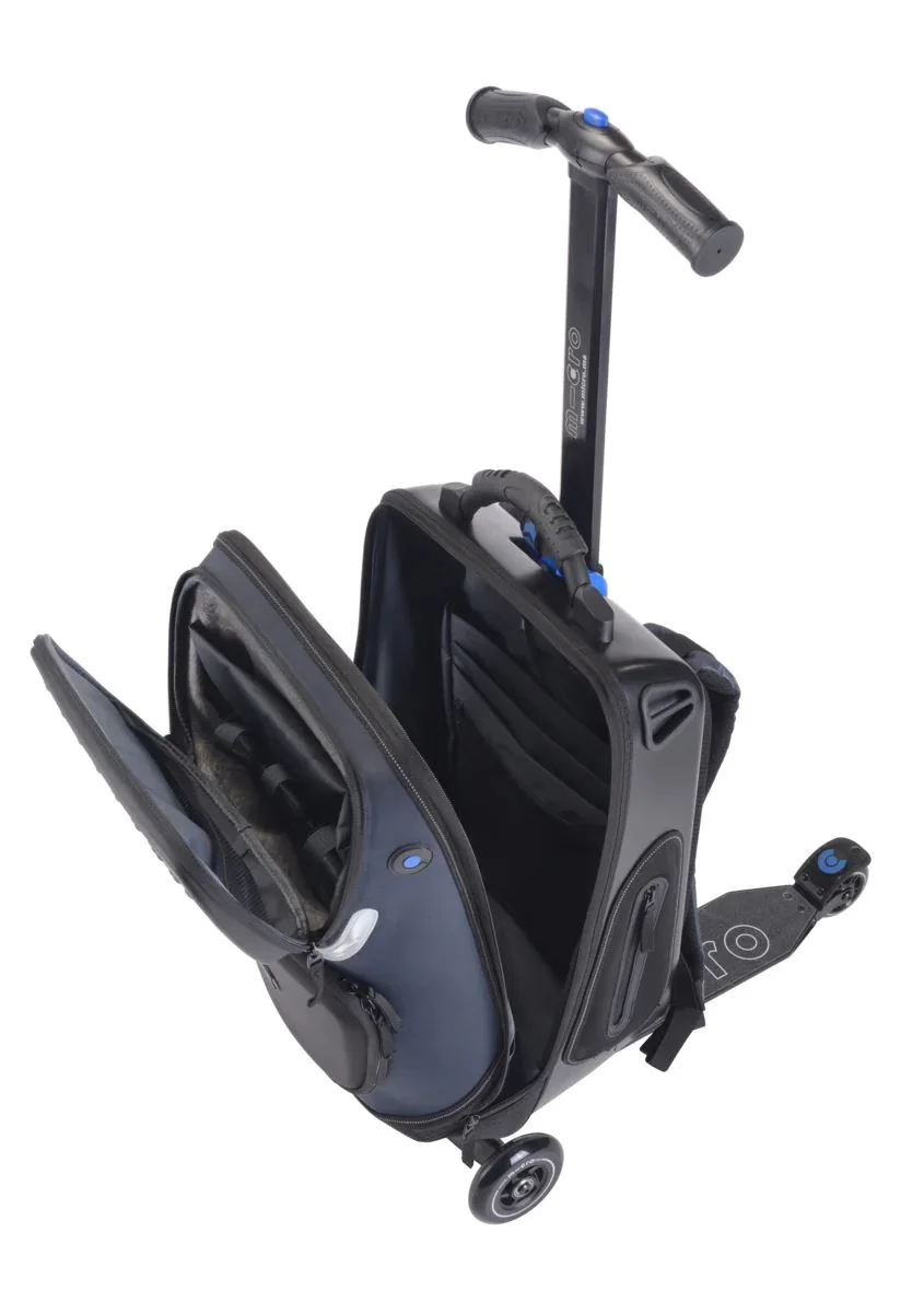 Самокат Micro Luggage Kickpack Black