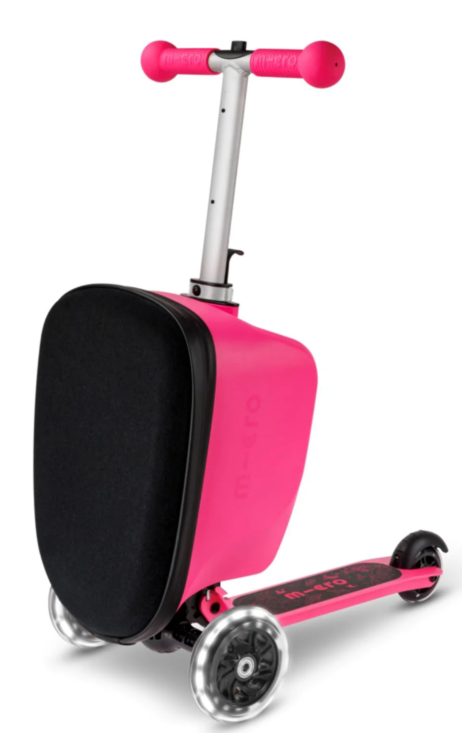 Trotineta Micro Luggage Junior Patch & Play Pink