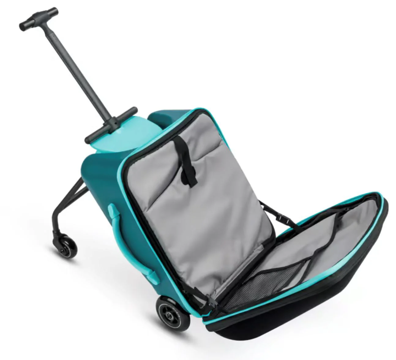 Troller Micro Ride On Luggage Eazy Weekender Forest Green