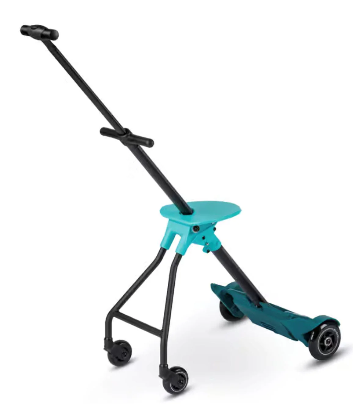 Troller Micro Ride On Luggage Eazy Weekender Forest Green
