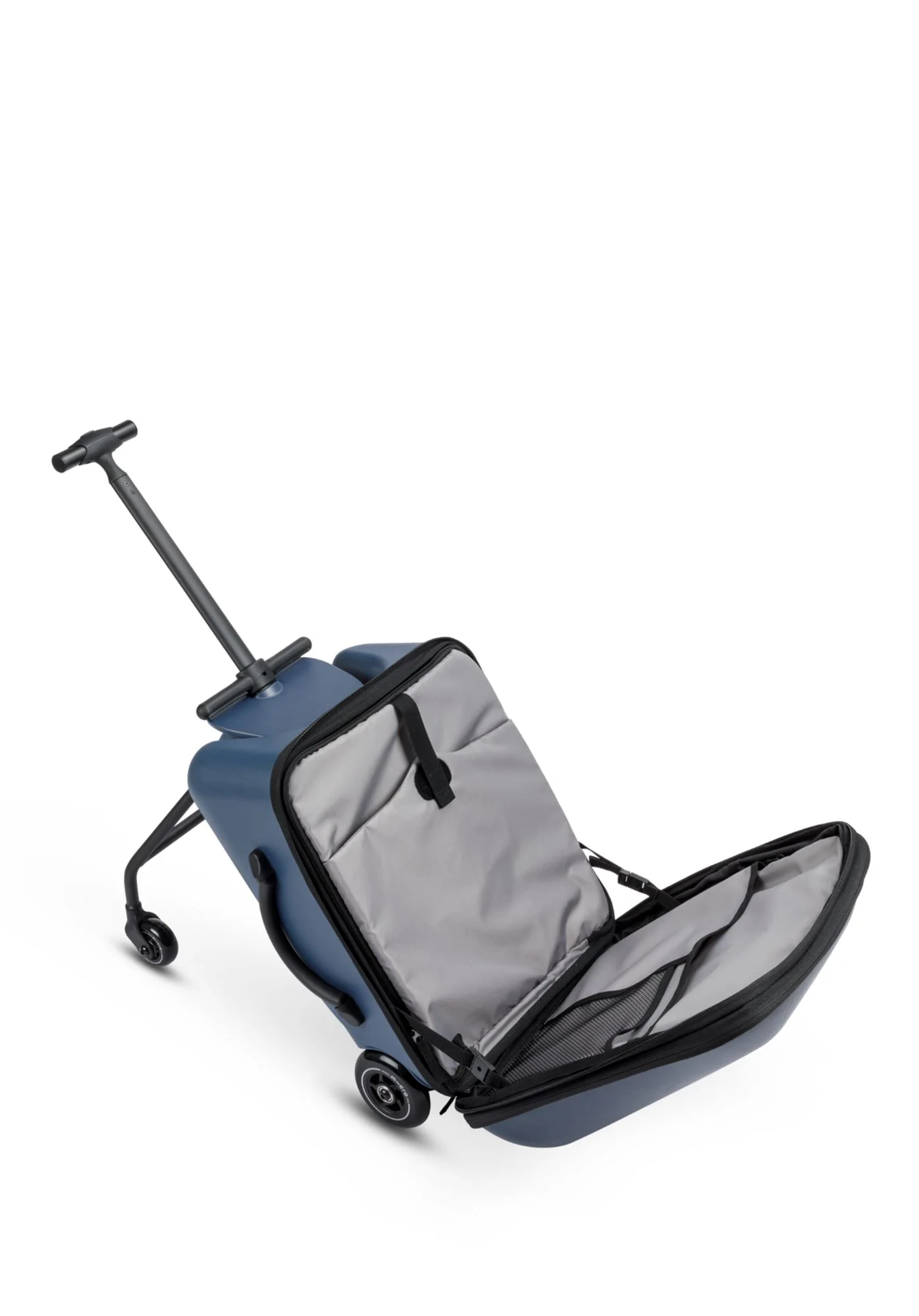 Troller Micro Ride On Luggage Eazy Weekender Dark Blue