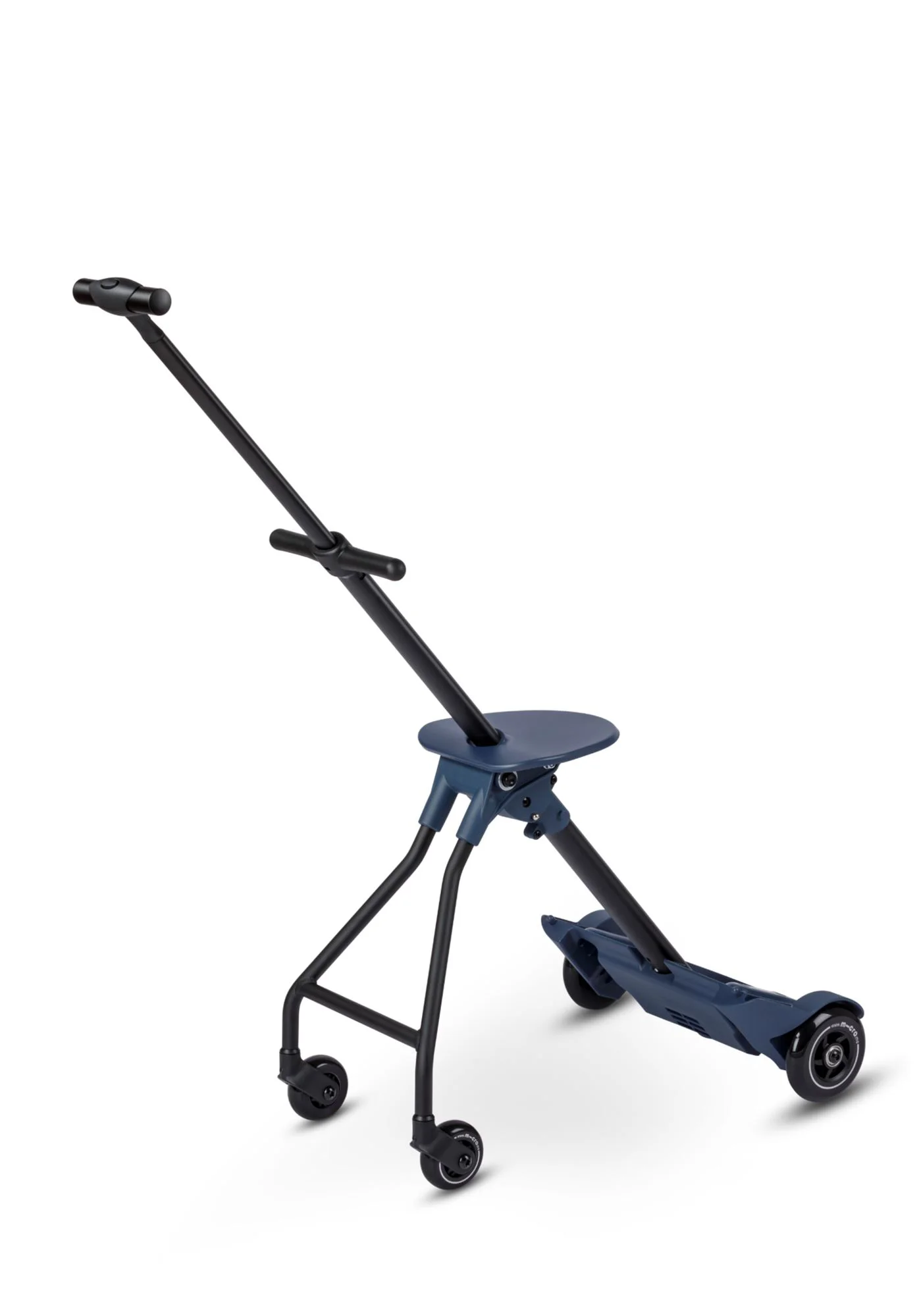 Troller Micro Ride On Luggage Eazy Weekender Dark Blue