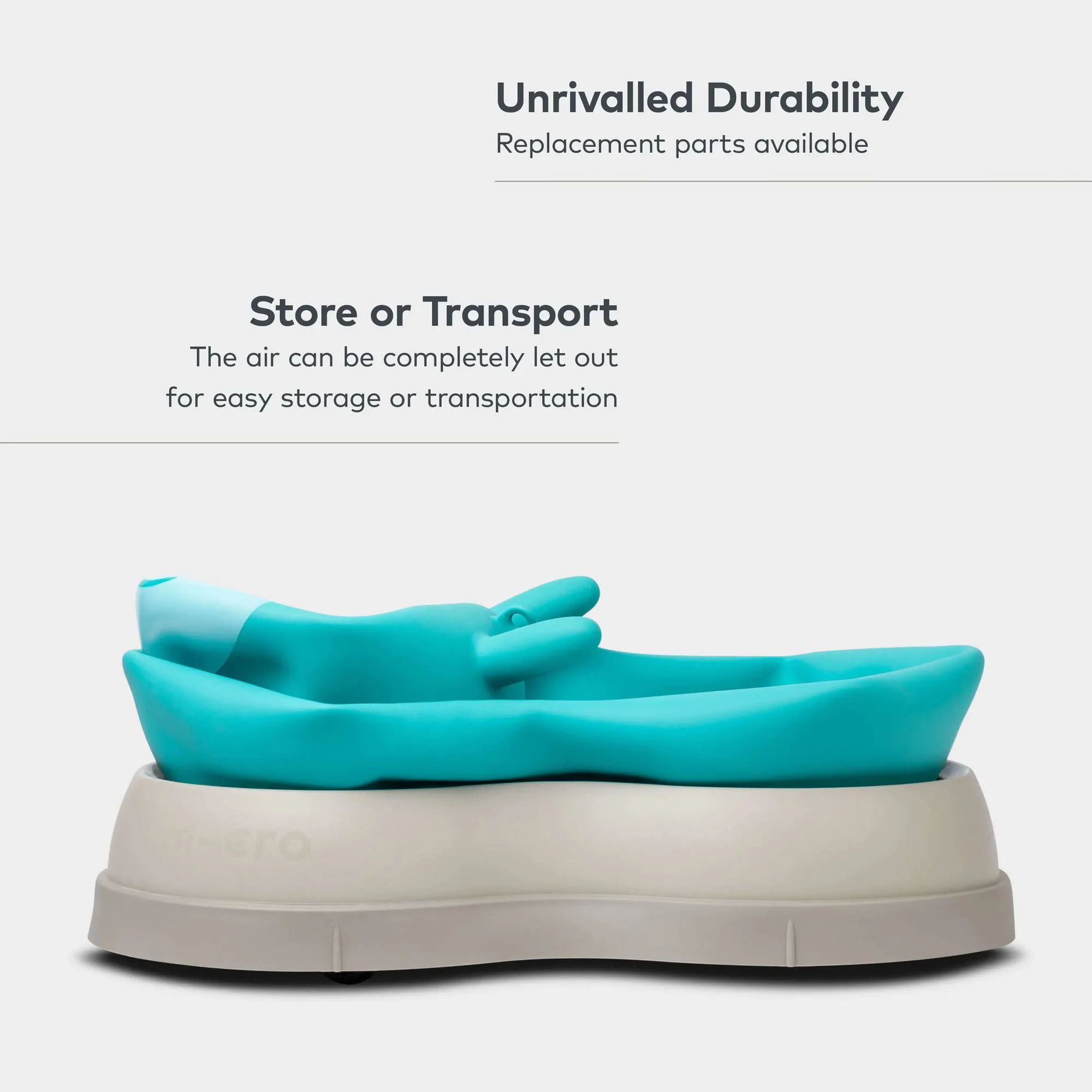 Tolocar Ride-On Micro Air Hopper II Aqua