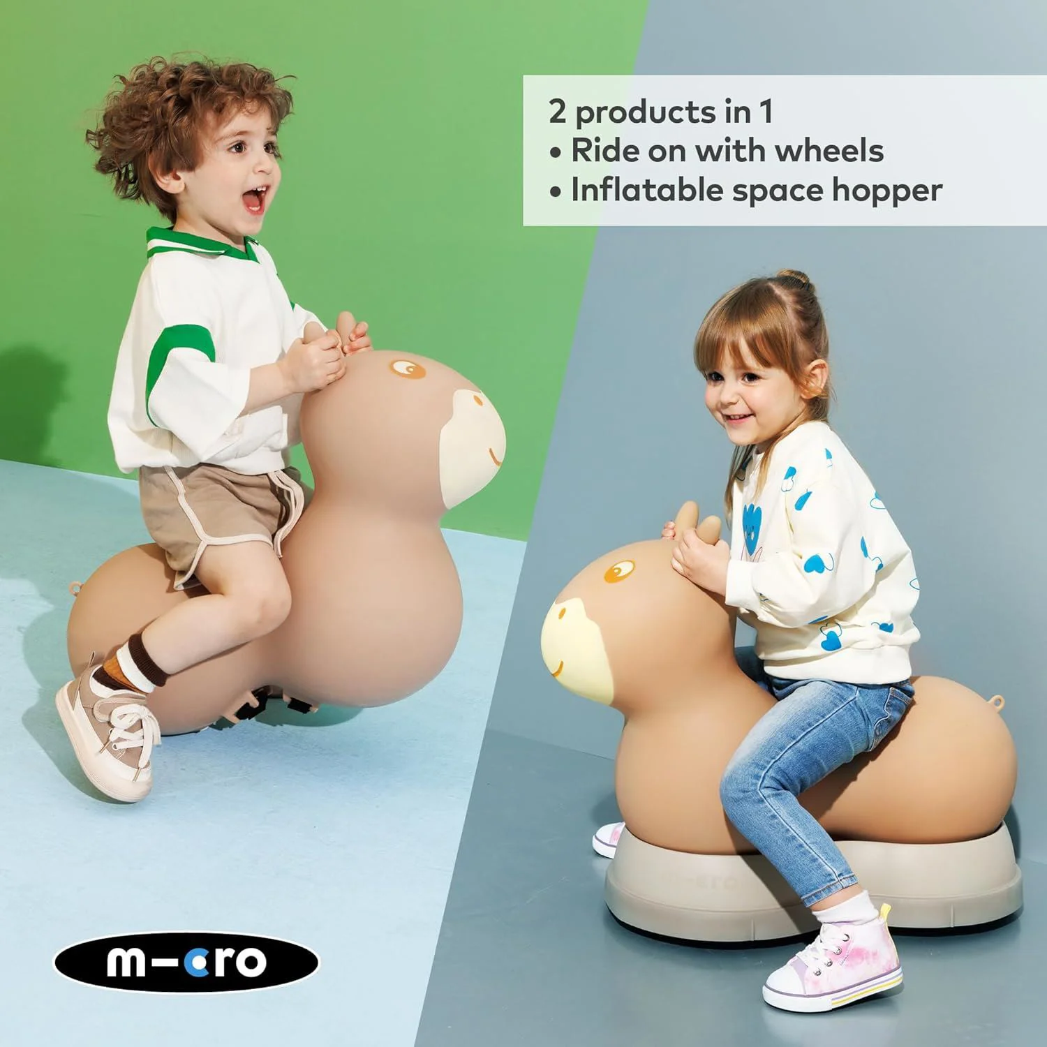 Tolocar Ride-On Micro Air Hopper II Moka