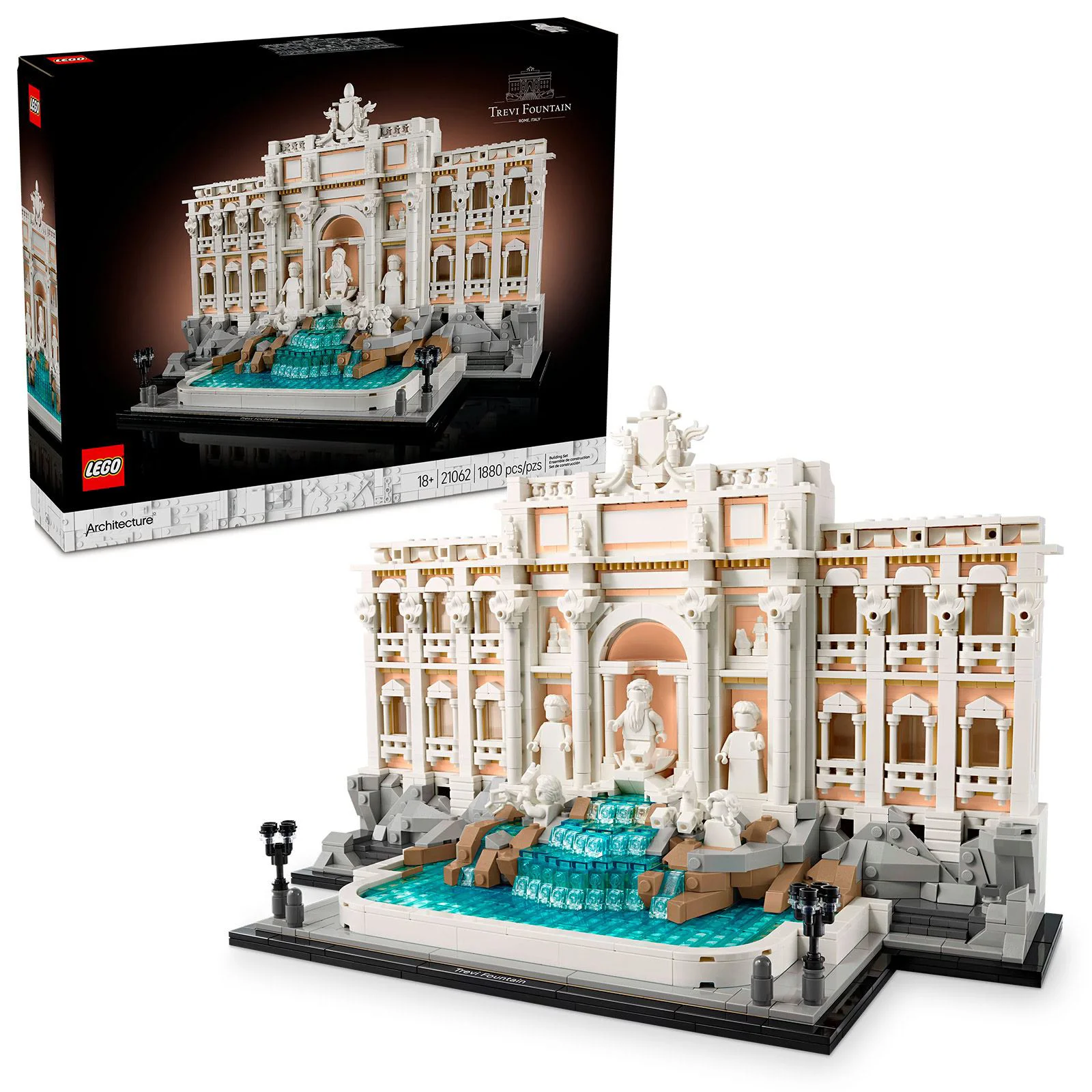 Строительный набор LEGO Achitecture Фонтан Треви, 1880 эл. foto
