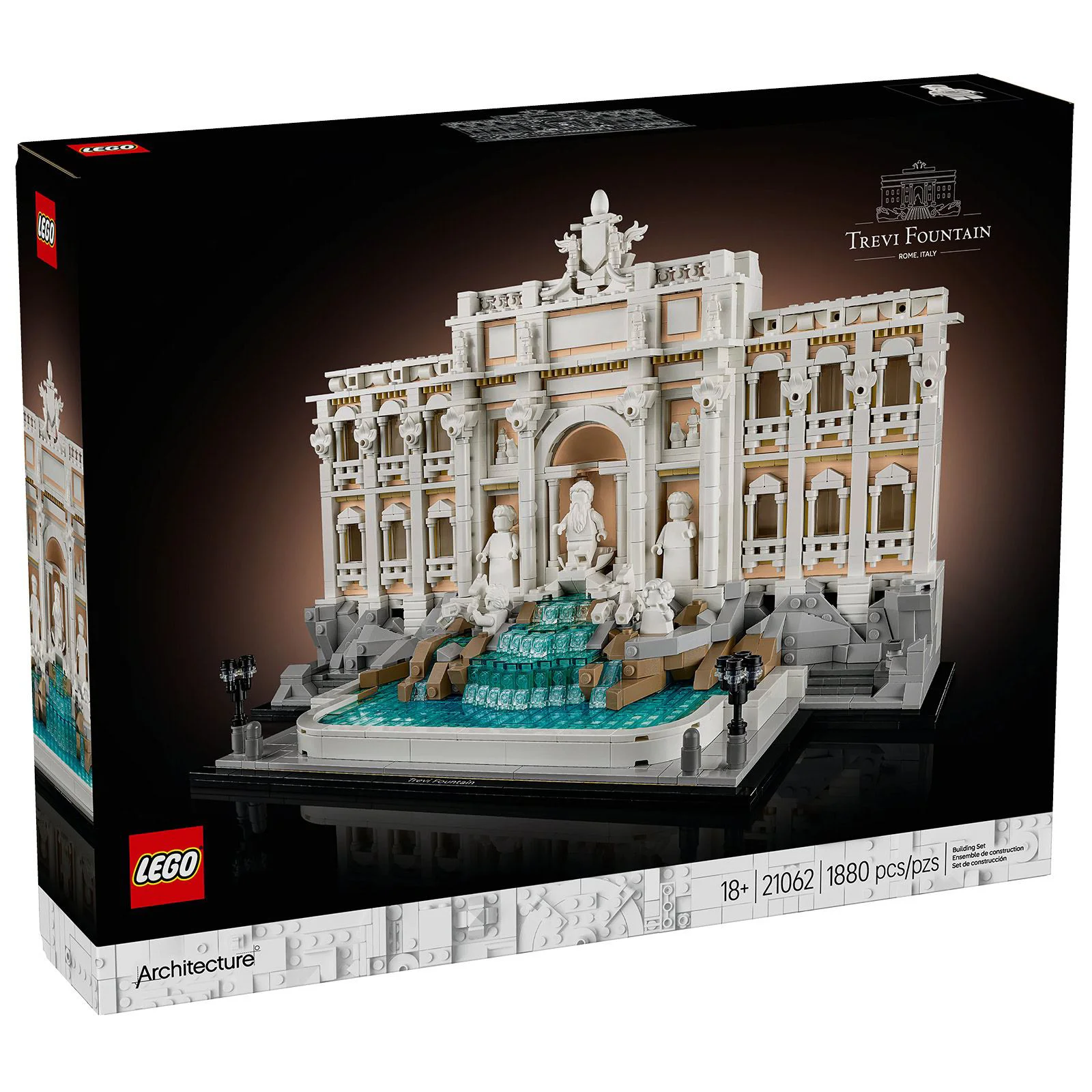 Строительный набор LEGO Achitecture Фонтан Треви, 1880 эл. foto