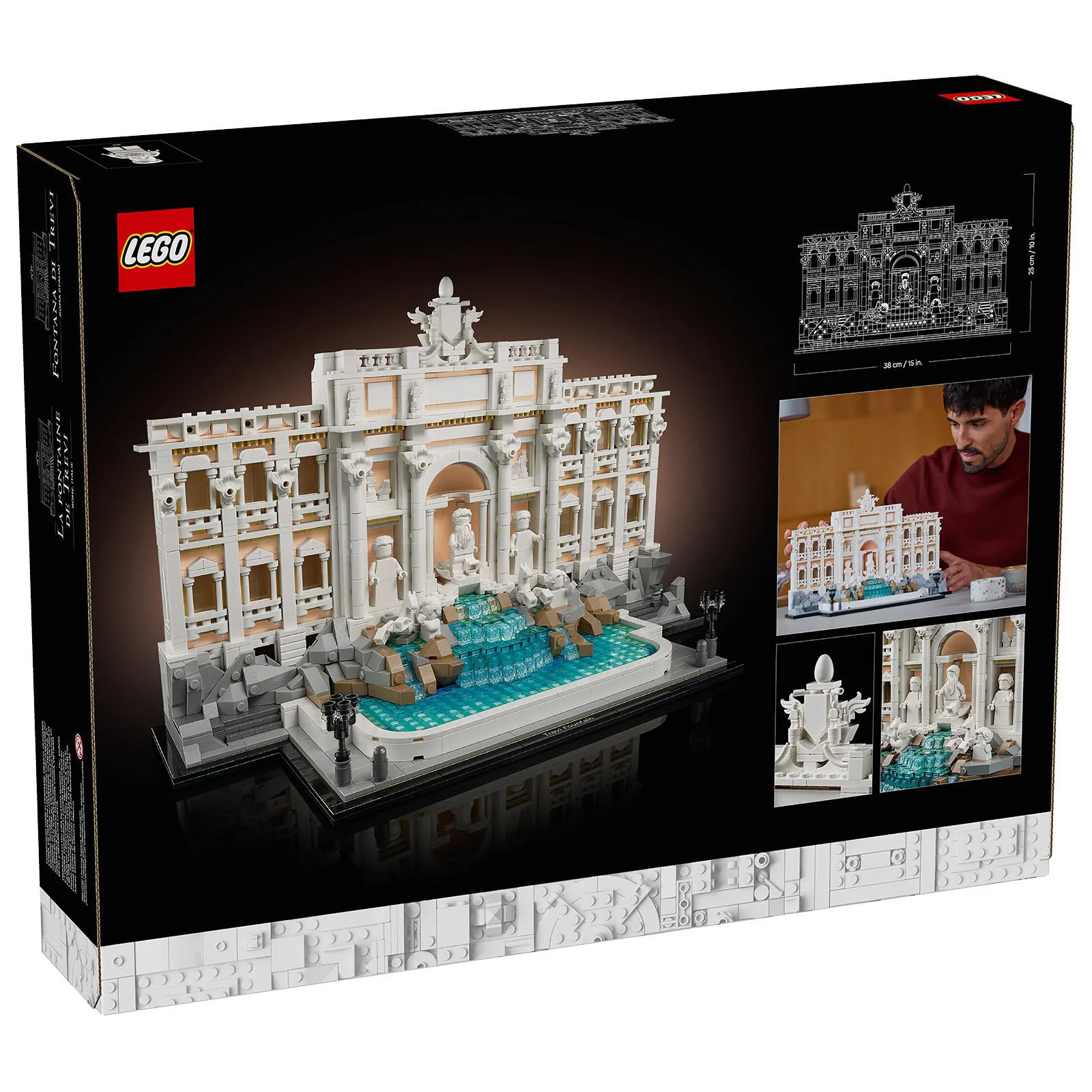 Строительный набор LEGO Achitecture Фонтан Треви, 1880 эл. foto