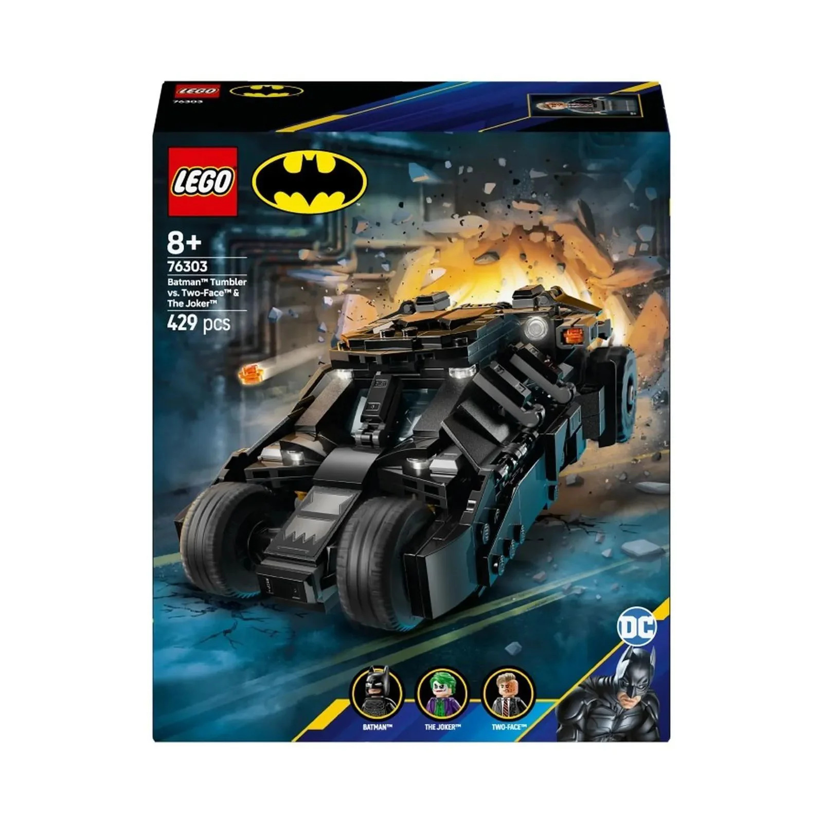 Строительный набор LEGO Batman Tumbler vs. Two-Face & The Joker, 429 эл. foto