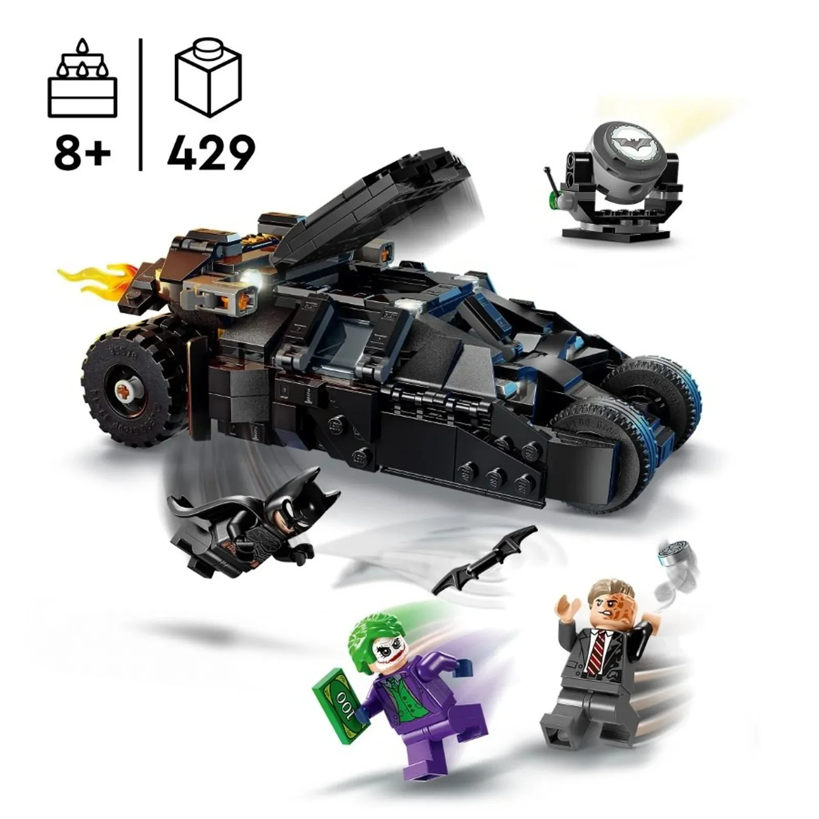 Строительный набор LEGO Batman Tumbler vs. Two-Face & The Joker, 429 эл. foto