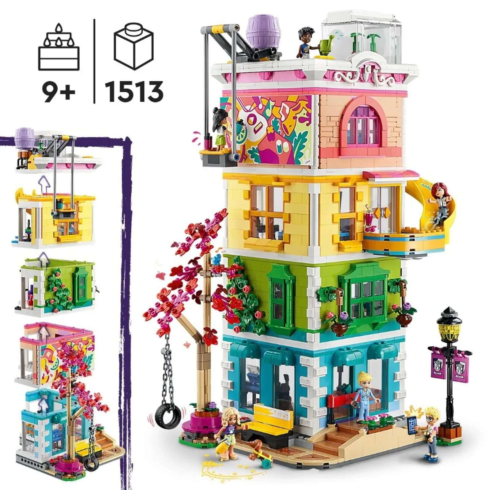 Строительный набор LEGO Friends Городской центр Хартлейк, 1513 эл. foto