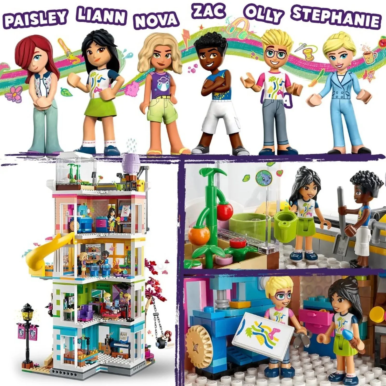Строительный набор LEGO Friends Городской центр Хартлейк, 1513 эл. foto